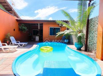 3e462e1cfef09f811d9dcd75e8602b176854051f · Linda Casa com Piscina, Pertinho do Mar, à venda, 78 m² por R$ 650.000 - Coroados - Guaratuba/PR