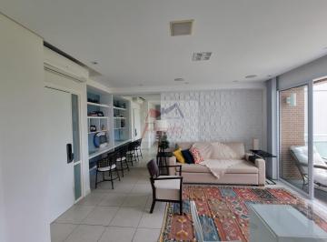 Apartamento · 80m² · 2 Quartos · 2 Vagas · Apartamento Duplex com 2 duplex mobiliado e climatizado em Parque Enseada, Guarujá/SP