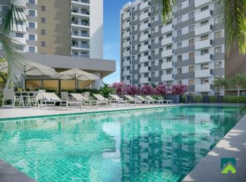 Piscina e Solario · Park View Apartamento 2 Dormitorios terraço suite vaga, novo City America, São Domingos. Lazer Compl