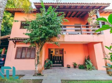 Casa · 425m² · 4 Quartos · 4 Vagas · Sobrado Praia de Guaecá a 50 metros da praia.