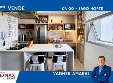 Apartamento · 56m² · 2 Quartos · 1 Vaga · CA 09 LAGO NORTE ED LIBERTY