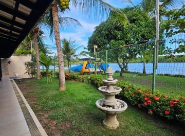 Casa · 300m² · 5 Quartos · 2 Vagas · VENDE-SE CASA COM 5 SUÍTES EM JACUIPE - FRENTE AO RIO