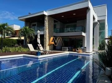 Casa · 537m² · 5 Quartos · 3 Vagas · CASA FRENTE MAR 5 SUÍTES EM GUARAJUBA
