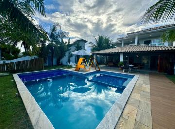 Casa · 487m² · 8 Quartos · 4 Vagas · CASA COM PISCINA PRIVATIVA - 8 SUÍTES EM GUARAJUBA