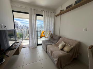 Apartamento · 35m² · 1 Quarto · 1 Vaga · APARTAMENTO QUARTO E SALA A 400 METROS DA PRAIA NA BARRA