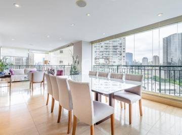 Apartamento · 205m² · 4 Quartos · 4 Vagas · Apartamento no Brooklin, 205m², 3 Suítes, Lazer completo, 4 Vagas,  Vista panorâmica, 13° andar