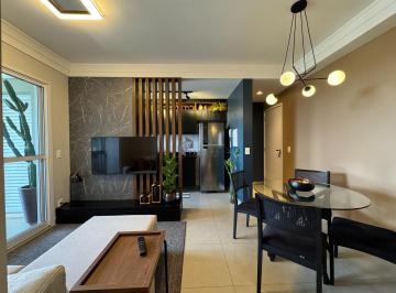 Living · Apartamento, Quinta da Primavera, Ribeirão Preto, SP