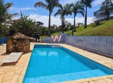 Rural · 5600m² · 5 Quartos · 6 Vagas · Sítio com 5 dormitórios à venda, 5.600m² por R$850.000 - Santa Isabel - São Paulo/SP