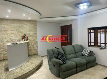 Casa · 150m² · 2 Quartos · 5 Vagas · CASA PARA ALUGAR COM 150M², 2 QUARTOS, 5 VAGAS, PISCINA, VILA FLORIDA - GUARULHOS/SP