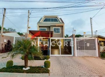 Casa · 123m² · 3 Quartos · 2 Vagas · Sobrado em Rua Doutor Augusto Lobo de Moura - Fazendinha - Curitiba/PR