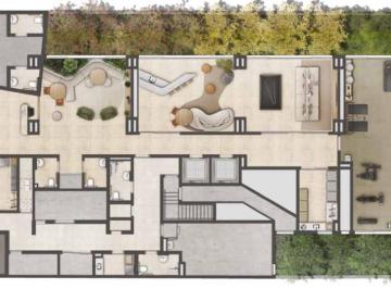 Implantação · Studio em Brooklin Novo - São Paulo SP