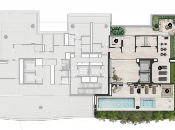 Pavimento 44 · Duplex em Jardim Guedala São Paulo SP