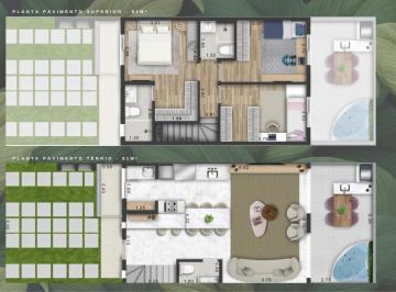 Planta 01 - 3 dorm 1 suite 91m² · Casa em Condomínio em Jardim Umuarama - São Paulo SP