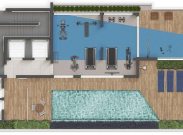 Pavimento rooftop · Apartamento em Vila Olímpia - São Paulo SP