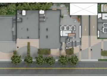 Pavimento térreo · Sala com Área Ext. em Itaim Bibi - São Paulo SP
