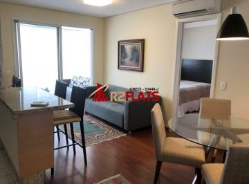 Apartamento · 50m² · 1 Quarto · 1 Vaga · Flat com ótimo preço no bairro Brooklin. Confira!