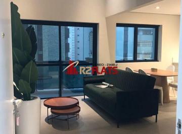 Apartamento · 69m² · 2 Quartos · 2 Vagas · Flat com ótimo preço no bairro Moema. Confira!