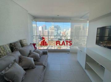 Apartamento · 84m² · 2 Quartos · 2 Vagas · Flat com ótimo preço no bairro Itaim Bibi. Confira!