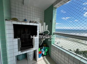 Apartamento · 81m² · 2 Quartos · 1 Vaga · OPORTUNIDADE: APT FRENTE MAR - PÉ NA AREIA, ANDAR ALTO 