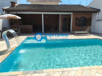 Casa · 295m² · 3 Quartos · 3 Vagas · CASA 3 QUARTOS SENDO 3 SUÍTES  PISCINA CHURRASQUEIRA  50M MAR ITANHAÉM SP