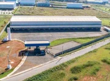 e5d9ec23005b79fa96327934e658702fd2180eac · Galpão Classe A com 8.430,40 edificado em um terreno de 24.433,85m² na melhor localização do Pólo JK