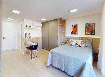 Apartamento de 1 quarto, Curitiba · Apartamento Studio Mobiliado para Aluguel por Período Flexível