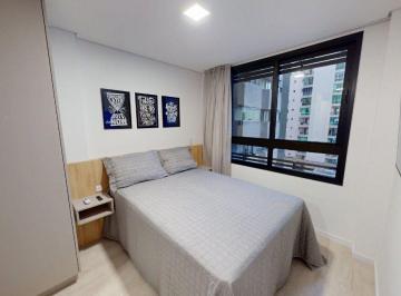 Apartamento de 1 quarto, Curitiba · Apartamento Studio Mobiliado para Aluguel por Período Flexível