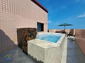 Apartamento · 224m² · 4 Quartos · 2 Vagas · Cobertura Frente Mar na Vila Caiçara - Praia Grande, SP