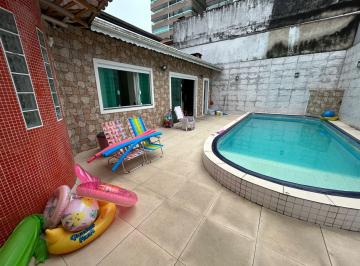Casa de 3 quartos, Praia Grande · CASA TÉRREA 03 SUÍTES, PISCINA, CHURRASQUEIRA, 04 VAGAS DE GARAGEM!!!