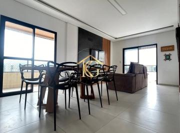 Apartamento · 140m² · 3 Quartos · 2 Vagas · Apto mobiliado com 3 quartos no Canto do Forte Praia Grande - SP.