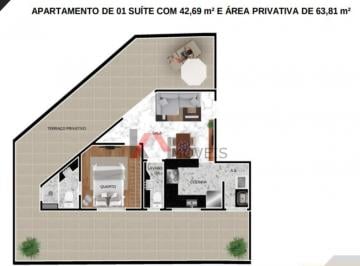 Foto 03 · Área Privativa com 01 quarto e 01 vaga no Anchieta, 106,50m²