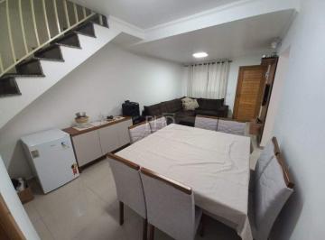 Casa · 100m² · 3 Quartos · 2 Vagas · Sobrado Semi Novo à Venda no Bairro Parque Oratório - Santo André