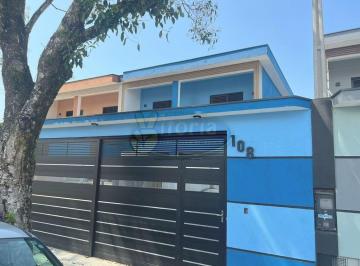 Casa · 167m² · 3 Quartos · 3 Vagas · SOBRADO  COR AZUL