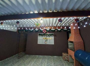 Frente do imovel · Casa com 2 dormitórios à venda, 107 m² por R$ 400.000,00 - Parque Erasmo Assunção - Santo André/SP