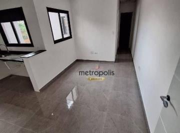Sala 2 ambientes integrada com cozinha · Cobertura à venda, 100 m² por R$ 525.000,00 - Parque Novo Oratório - Santo André/SP