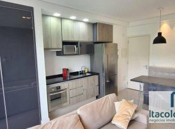 0cc8d197455f3650a60840803ab43f343cdead1e · Apartamento com 1 dormitório para alugar, 50 m² por R$ 5.605/mês - Trix Tamboré - Alphaville -Baruer