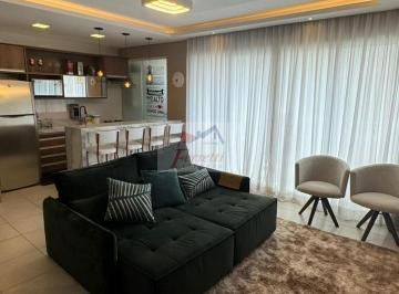 Apartamento · 80m² · 2 Quartos · 2 Vagas · Apartamento Duplex com 2 suítes mobiliado e climatizado à venda em Parque Enseada, Guarujá/SP