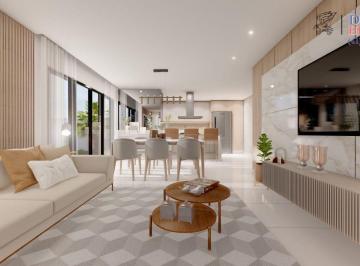 Sala-Integrada_HD_1-Photo-scaled · Casa NOVA com 207m² privativos, 3 Suítes, 2 Vagas, no Bairro Bom Retiro