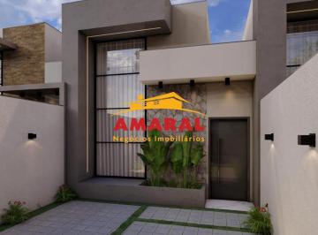 Casa · 100m² · 3 Quartos · 2 Vagas · Casa Térrea à Venda Mogi das Cruzes Jundiapeba S/P - 3 Quartos, 1 Suíte e Área Gourmet