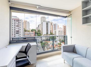 Foto 01 · Studio Pinheiros - 26M², 1 Dorm, Mobiliado, Móveis Planejados, Piscina, Salão de Festas e Jogos, Chu