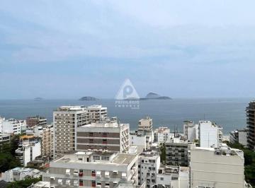 Apartamento · 50m² · 1 Quarto · Privilégio Imóveis Vende: Flat 1 quarto, Vista Mar, Leblon - RIO DE JANEIRO/RJ