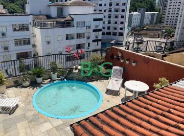 e950da25ce6afc07133dc14ec1979b6c7f254022 · Cobertura com 4 dormitórios à venda, 260 m² por R$ 850.000,00 - Vila Luis Antônio - Guarujá/SP