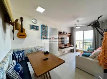 Foto 01 · Apartamento à venda no Cond. Nova Mogi II em Mogi das Cruzes-SP: 3 quartos, sala com varanda, vaga d