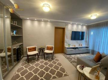5521f4ab6deac8945f6d330dcbab35d9881c502d · Apartamento com 3 dormitórios à venda, 88 m² por R$ 799.000,00 - Ribeirão do Lipa - Cuiabá/MT
