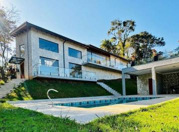 64a73ca5d9a948e78d7b992fffe509b9127b1b50 · Imóvel Moderno com 4 suítes, área gourmet, piscina, solarium e muito verde! à venda, 300 m² por R$ 2