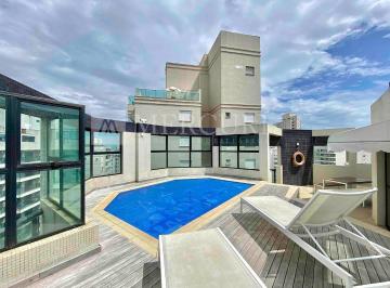 3c6e775e0dcddcb16f8f79d63073a35b15ec6990 · Cobertura no Guarujá, Pitangueiras, 3 Quartos, Sala para 3 Ambientes, Varanda Gourmet com Churrasque