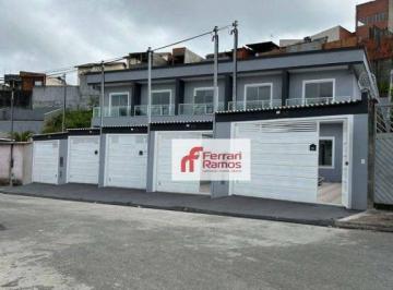 eb709ce4a08bf1851ce9d6b5cf2f305fdfb19350 · Sobrado com 2 dormitórios à venda, 82 m² por R$ 376.000,00 - Jardim Pinheirinho - Itaquaquecetuba/SP
