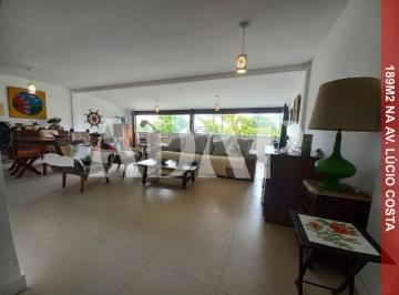 Foto 01 · Apartamento de Luxo na Av. Lúcio Costa, Barra da Tijuca - 5 quartos, 3 suítes, 2 salas, 4 banheiros