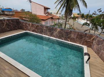 Casa · 128m² · 3 Quartos · 4 Vagas · Casa Alto Padrão em Bopiranga, Itanhaém/SP