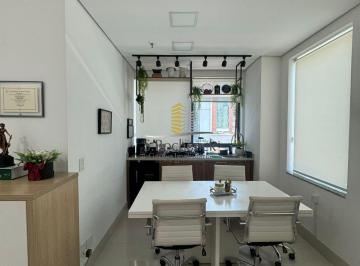 Comercial · 62m² · 3 Quartos · 4 Vagas · Linda sala comercial venda ou locação mobiliada Ed. Complexo Madeira - 4 vagas